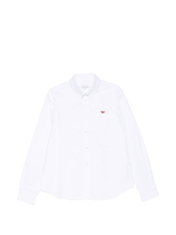 Maison Kitsuné Maison KitsunÃ© Profile Fox cotton shirt