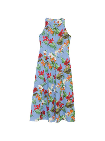 Archivio '67 Printed cotton midi dress