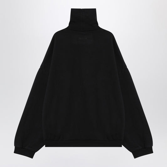 Fear of God Essentials High-necked black Homecoming sweatshirt