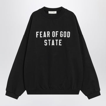 Fear of God Essentials Black 90’s crewneck sweatshirt