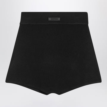 Fear of God Essentials Black culotte in stretch Waffle fabric