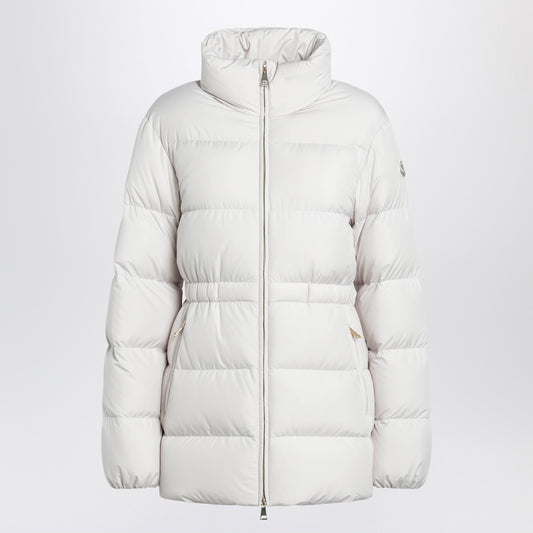 Moncler White zip-up down jacket