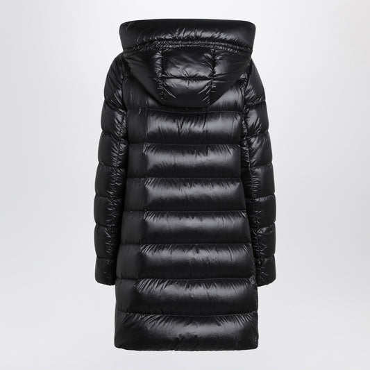 Moncler Black Suyenne down jacket with hood