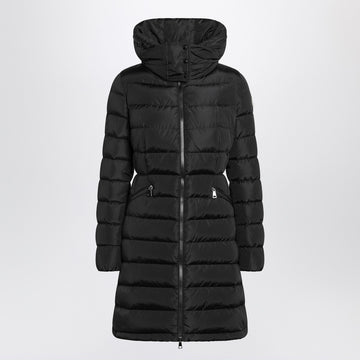 Moncler Black Flammette down jacket in nylon technique