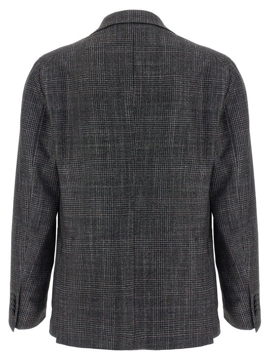 Tagliatore Check Patterned Blazer