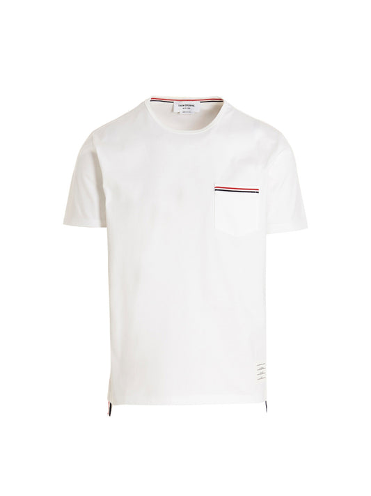 Thom Browne Logo Band Jersey T-shirt