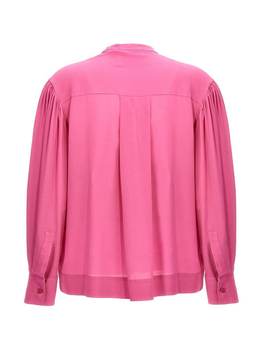 Nude Silk Bloshirt