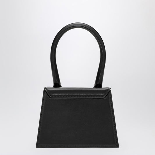 JACQUEMUS Le Chiquito Moyen black leather bag