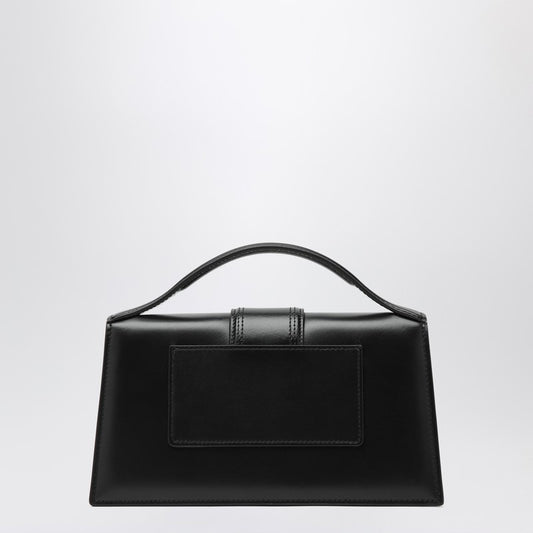 JACQUEMUS Le Grand Bambino bag in black leather