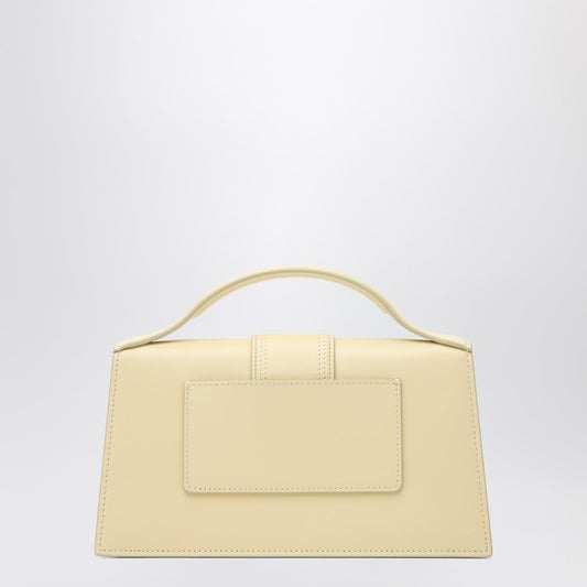 JACQUEMUS Le Grand Bambino bag in ivory leather