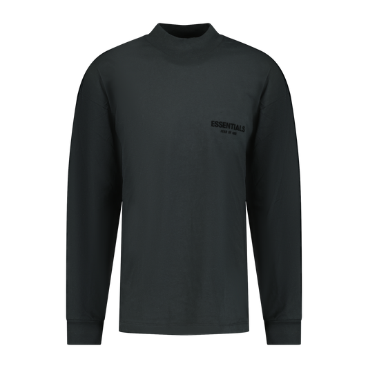 Essentials x Fear Of God Long Sleeve T-Shirt Stretch Limo Black