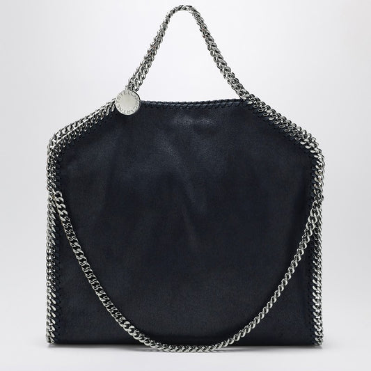 Stella McCartney Navy Falabella Fold Over tote bag