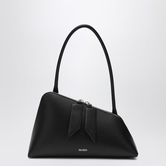 The Attico Black leather Sunrise bag