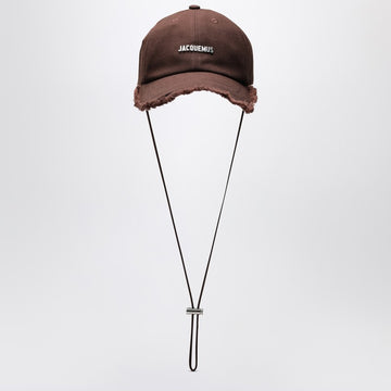 JACQUEMUS The Cap Artichoke brown in cotton