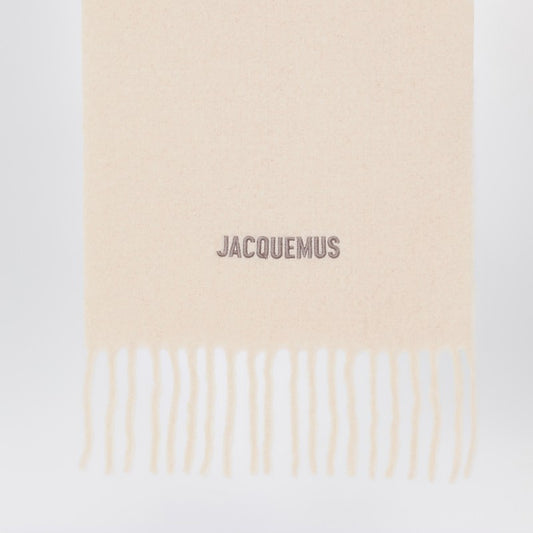 JACQUEMUS The beige Moisson scarf