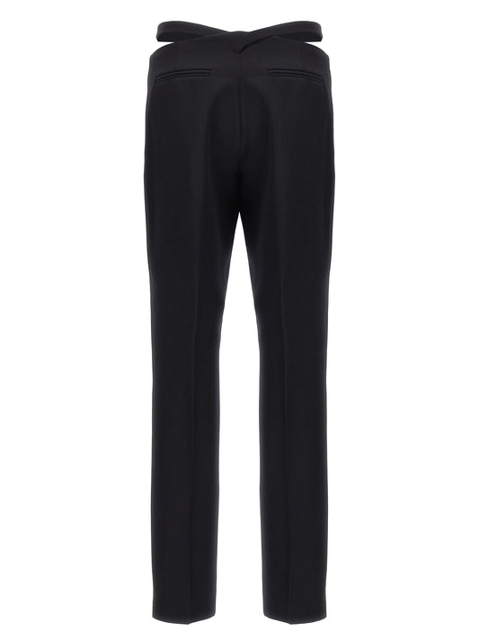 The Attico Belt Detail Trousers