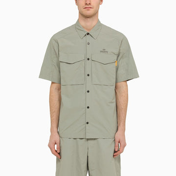 Parajumpers Shadow grey Pete shirt in nylon and cotton