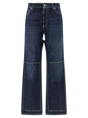 Jean Paul Gaultier The Blue Cut-out Jeans