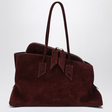 The Attico La Passeggiata Medium Light Chocolate bag