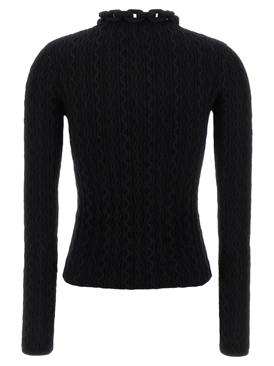 Paco Rabanne Necklace Sweater