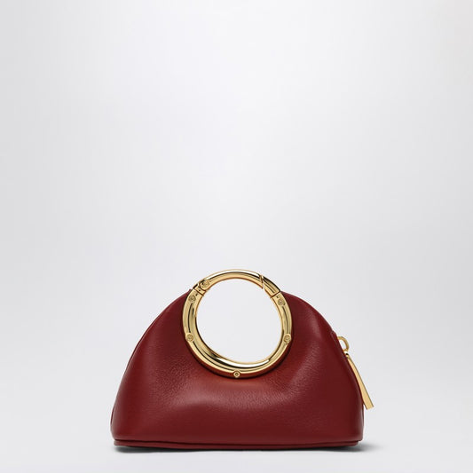 JACQUEMUS Dark red mini Calino pouch