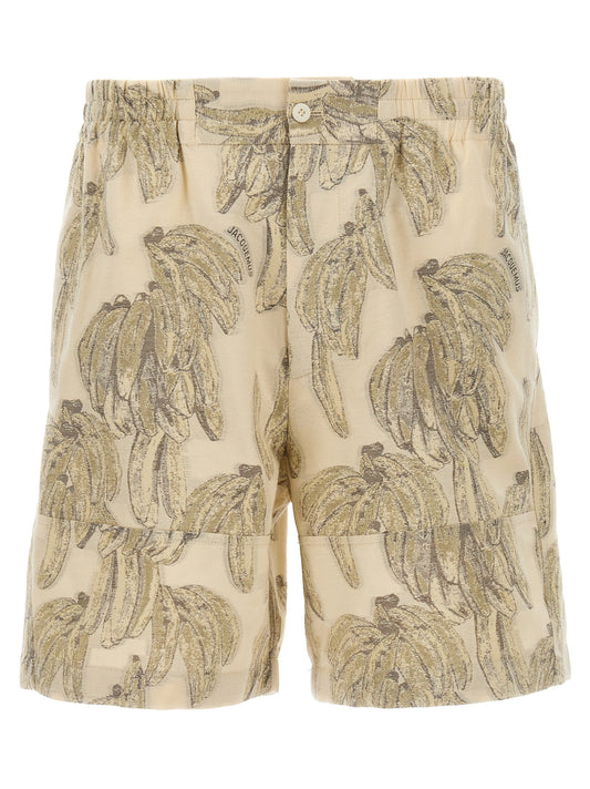 Jacquemus Le Short Aloe Bermuda Shorts