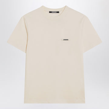 JACQUEMUS Light beige Gros Grain T-shirt