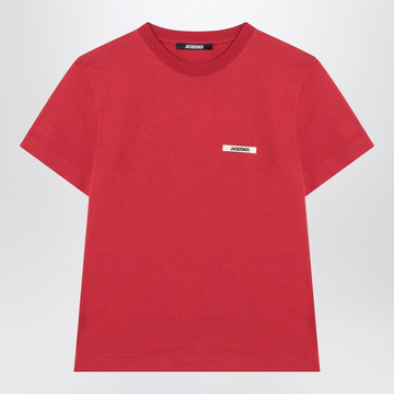 JACQUEMUS Red Gros Grain T-shirt