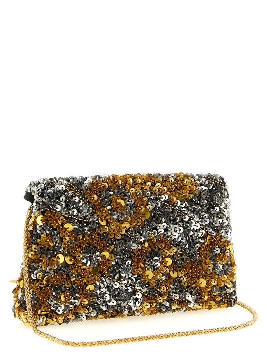 Dries Van Noten Embellished Envelope Clutch