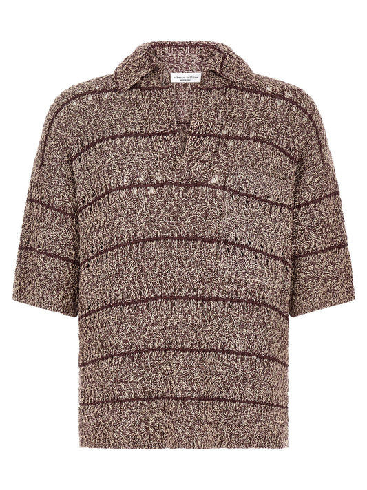 Roberto Collina Mouliné Polo Shirt