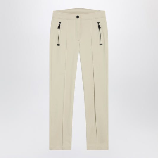 Moncler Grenoble Ivory slim trousers in GORE-TEX