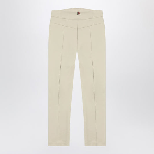 Moncler Grenoble Ivory slim trousers in GORE-TEX