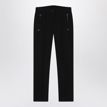 Moncler Grenoble Black slim trousers in GORE-TEX