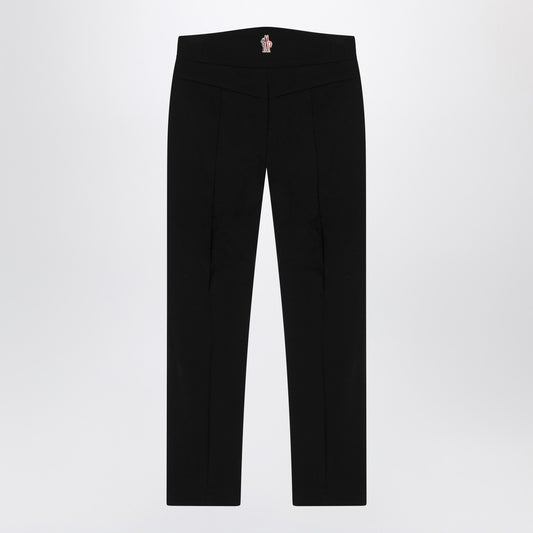 Moncler Grenoble Black slim trousers in GORE-TEX