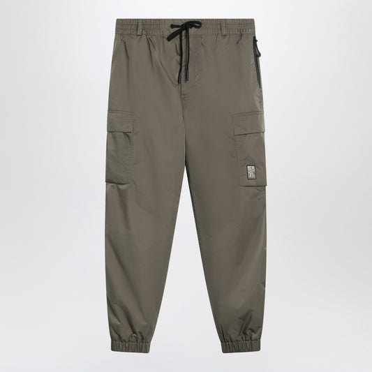 Moncler Grenoble Olive green cargo trousers