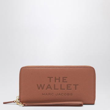 Marc Jacobs Beige full-grain leather wallet