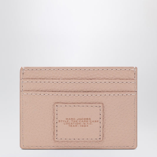 Marc Jacobs Pink full-grain leather cardholder