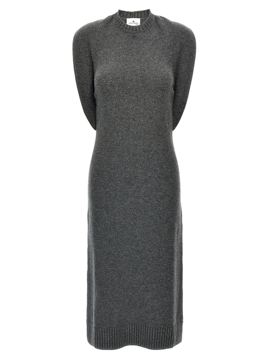Courreges Over The Shoulder Drapè Dress
