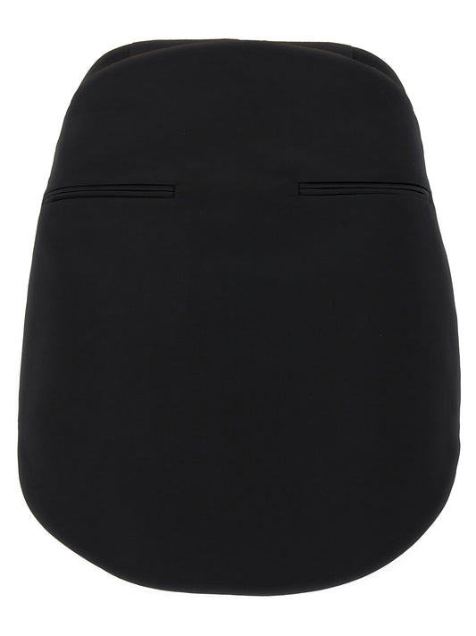 Courreges Circle Satin Skirt