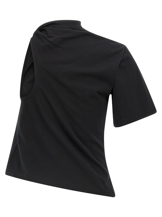Courreges Twist Asymmetrical T-shirt