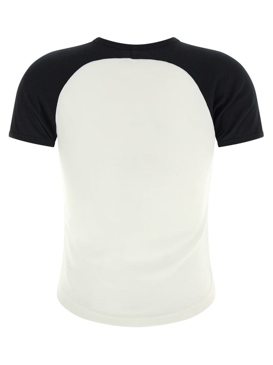 Courreges Circle Contrast T-shirt