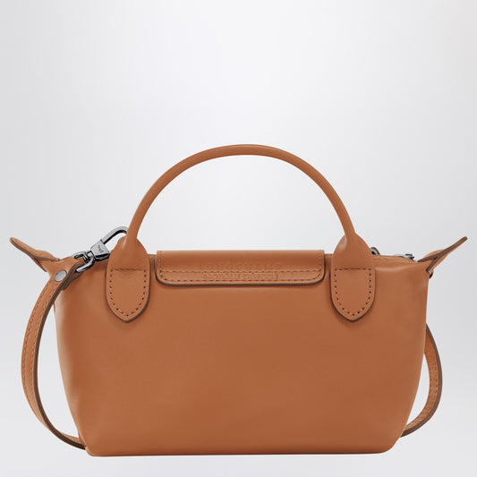 Longchamp Pochette Le Pliage Xtra XS in Cashew colour