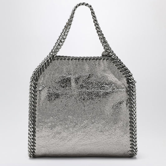 Stella McCartney Falabella mini metallic Steel Grey bag