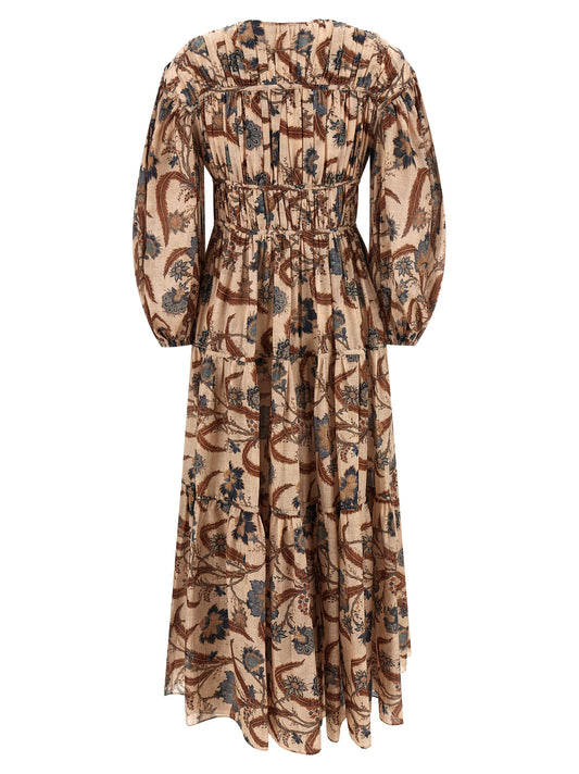Zimmermann Ascension Tie Billow Maxi Dress