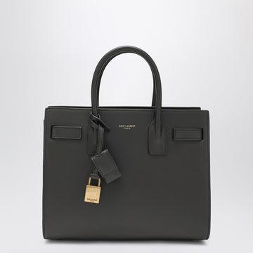 Saint Laurent Grey Sac De Jour Baby bag in smooth leather