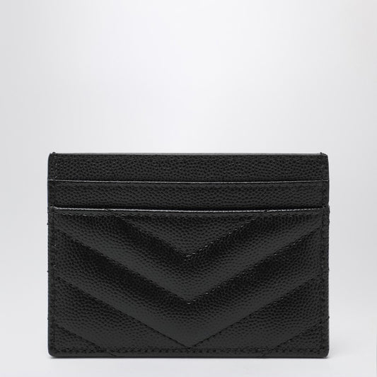 Saint Laurent Black Monogram credit card holder