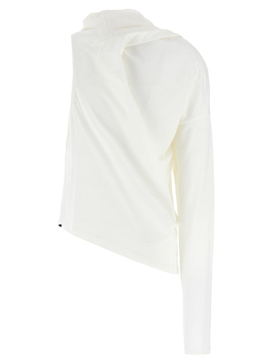 Courreges Asymetrique Off The Shoulder T-shirt