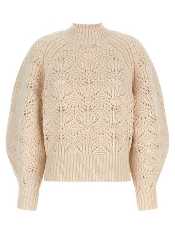 Zimmermann Hypnotic Cable Knit Sweater