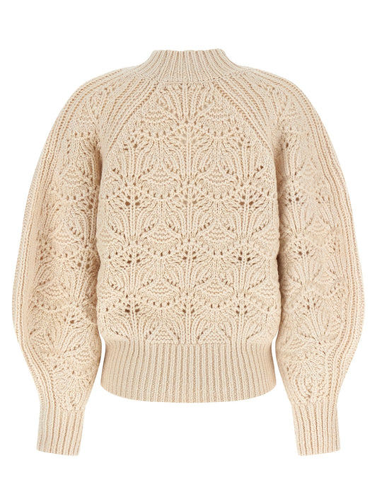 Zimmermann Hypnotic Cable Knit Sweater
