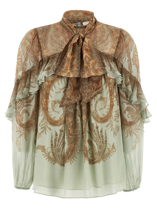 Zimmermann Memento Flutter Blouse